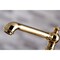 Kingston Brass KS7272PXBS English Country 8" Bridge Kitchen Faucet W/ Sprayer, Brass KS7272PXBS - alternate 4